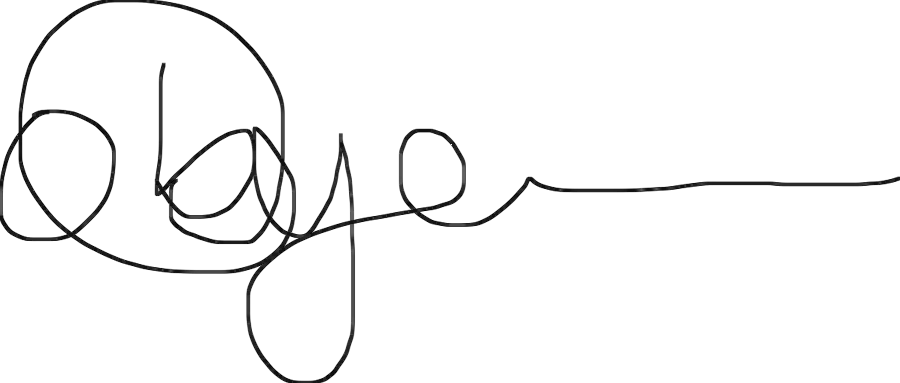 Artist's signature